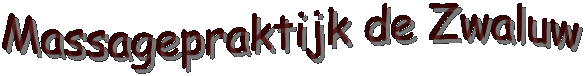 Massagepraktijk de Zwaluw