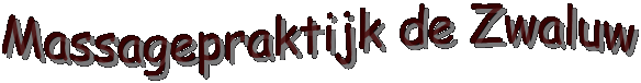 Massagepraktijk de Zwaluw